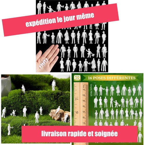Figurines miniatures - 50,