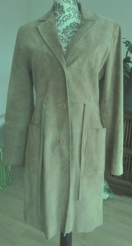 Veste manteau daim - manteau,
