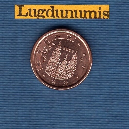 Espagne 2009 centime euro - 1, d'euro