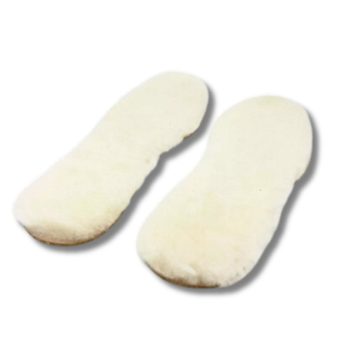Semelles peau mouton et - en,