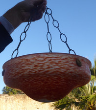 Vasque en pate de verre style