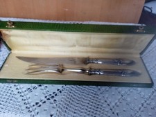 Couvert à gigot XIXem argent