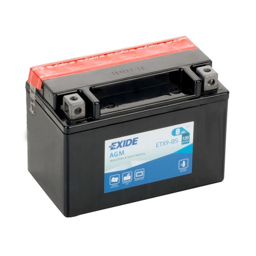 Batterie moto exide etx9 - moto, etx9-bs
