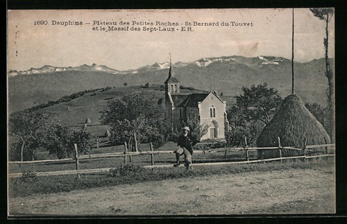 Cpa saint bernard - cpa, saint-bernard-du-touvet