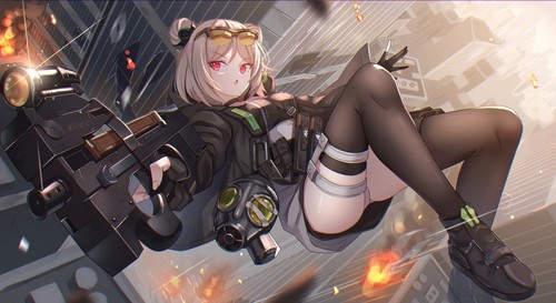 Anime girls p90 panties - girls,