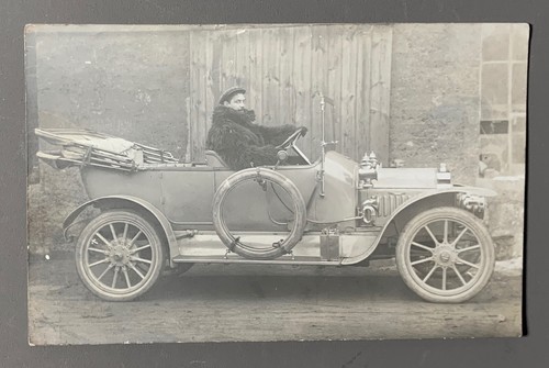 Carte photo ancienne voiture - carte,