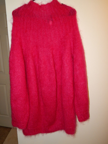 Hand knit mohair - hand,