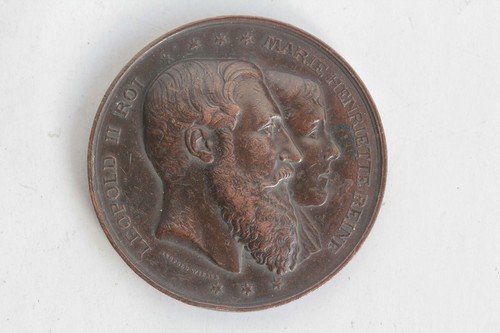 Médaille léopold roi - léopold, ii