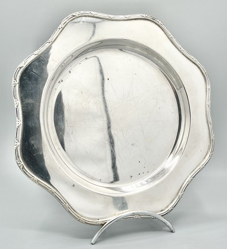 Plat rond chantourné mappin - plat,