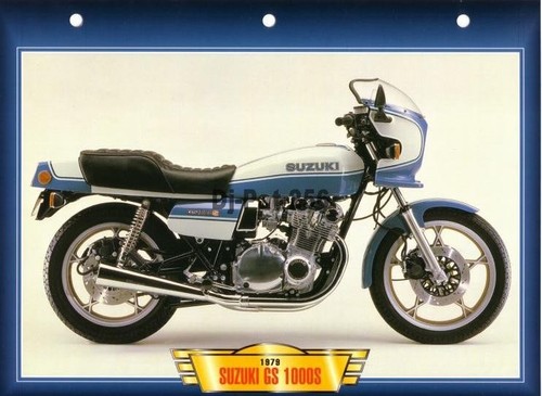 Fiche moto suzuki 1000 - moto,