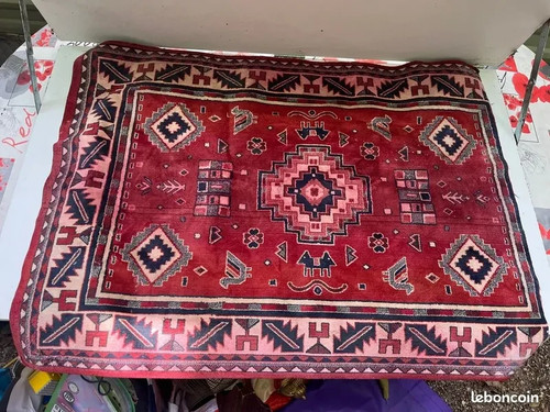 Ancien tapis vintage ca24