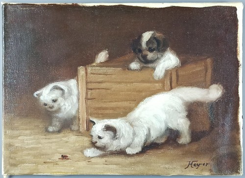 Ancien tableau mouche - ancien, mouche"