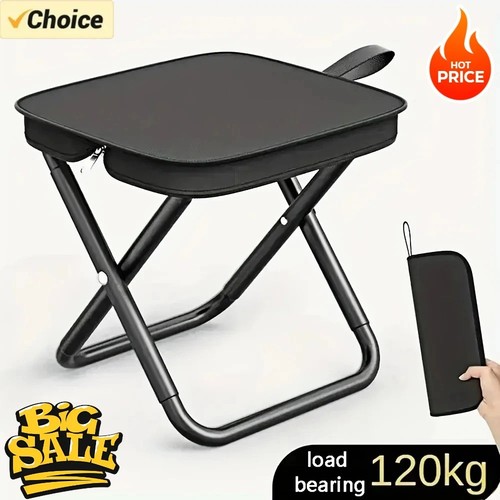 Tabouret pliant portable