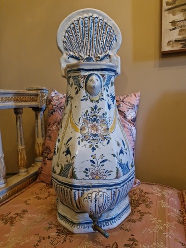 Fontaine faience époque - faience,