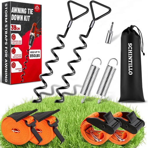 Kit arrimage pour auvents - kit, d'arrimage