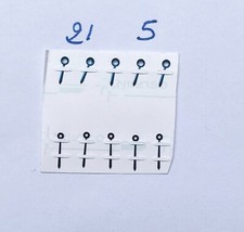 Cartier paire d’ aiguilles