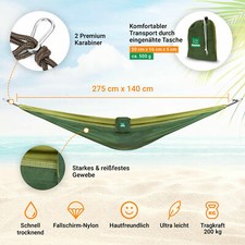 Hamac Toile de Parachute Hamac