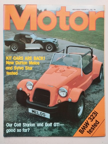 Motor magazine 1983 - magazine, bmw