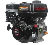 Moteur LONCIN Conique 23Mm 252Cc Complet Essence À Tirage Horizontal