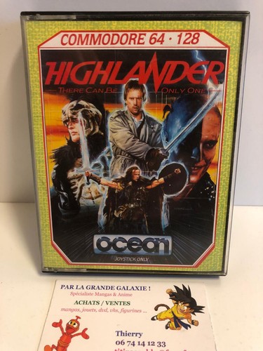 Jeu vidéo retro highlander - jeu,