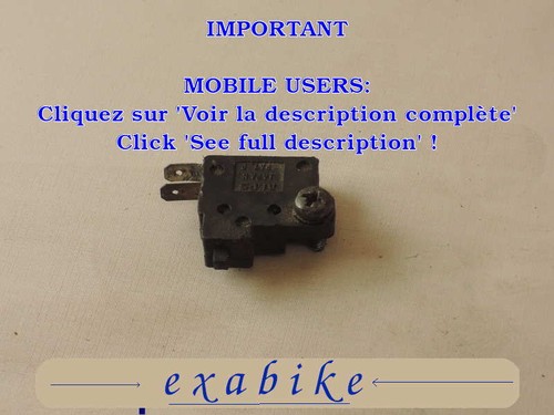 Contacteur frein avant pour - de,