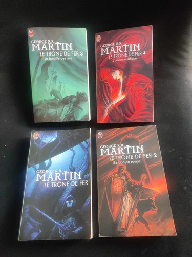 Lot livres trone de - lot, livres/le