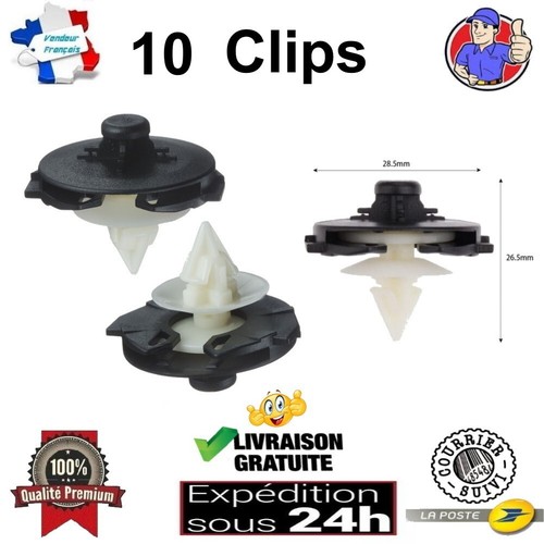 Clips fixation panneau - 10, de