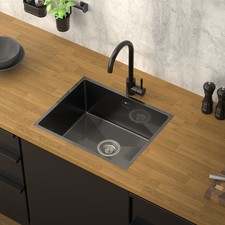 Évier de cuisine en acier