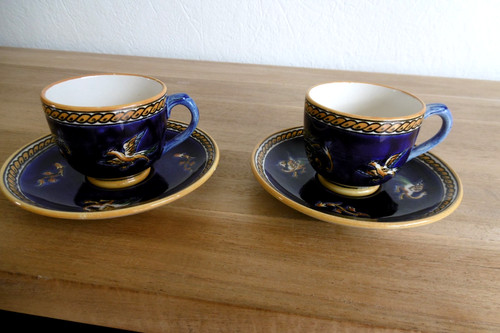 Deux tasses cafe - cafe, et