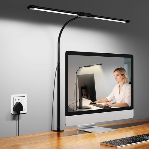 Lampe bureau pince avec - lampe, à