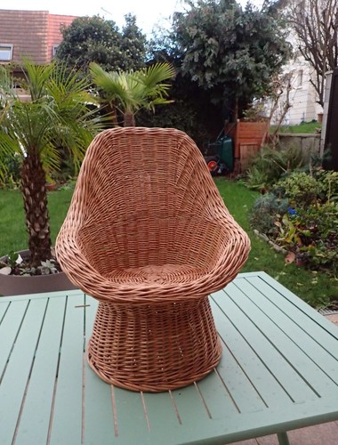 Fauteuil osier pour - fauteuil, jeune
