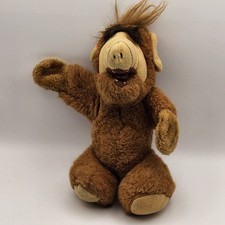 Alf Plush Toy Puppet 1987 Original Alf 25cm Soft Toy Finger Puppet