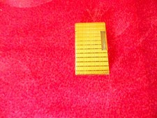briquet dupont plaqué or .