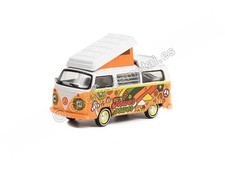 1973 Volkswagen Type 2 Westfalia Flower Power "Club Vee-Dub Series 14" 1:64 Gree