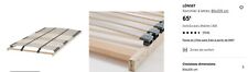 LONSET Sommiers à Lattes pour Adulte 2 pièces 80x200 IKEA 28 lattes en multiplis