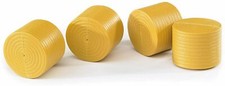02344 - 4 Round Balls Ochre Brown Accessories Wrapper Baler Firm