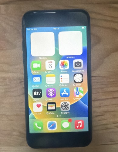 Apple iphone noir - 8, noir-