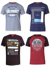 D555 T-Shirt Imprimé À Col