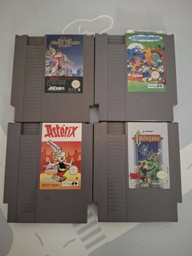 Lot jeux nintendo nes pal - nes,