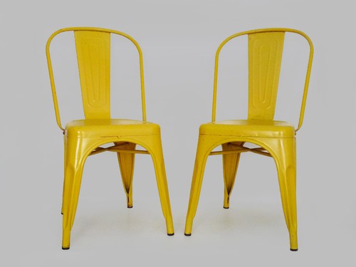 Paire chaises tolix en - chaises,