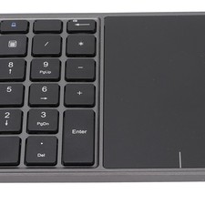 Wireless Numeric Keypad Touchpad Design 22 Keys 2.4G Dual Mode Connection Type C