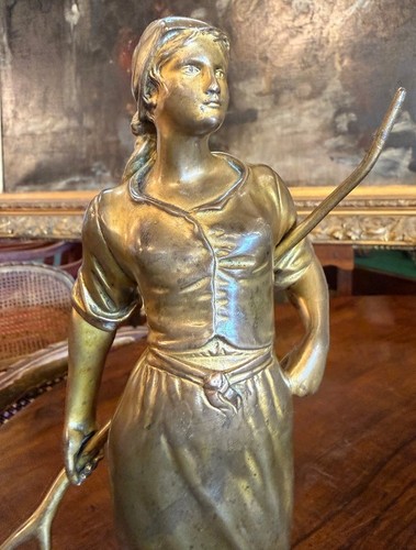 édouard drouot bronze doré - drouot,