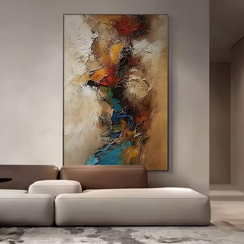 Peinture huile faite à - à,