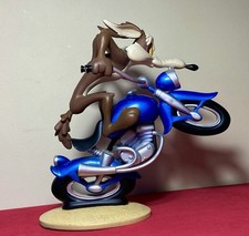 Figurine Coyote à Moto Démons et Merveilles, Roadrunner, Leblon-delienne, Bipbip