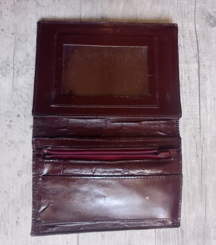 Porte feuille vintage cuir