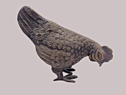 Jolie poule décorative - , en