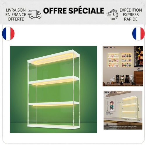 Vitrine murale acrylique - , led