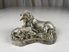 Figurine en étain licorne 9
