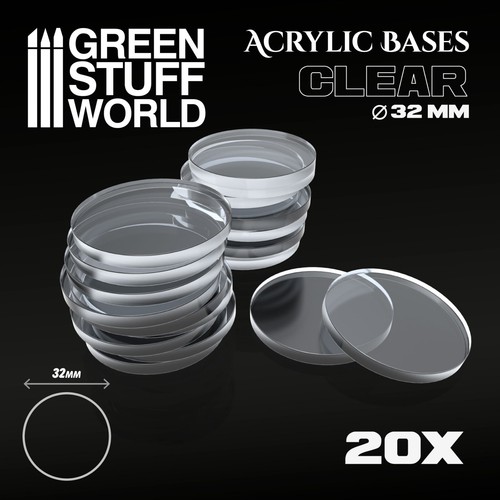 20x socles acryliques - 20x,
