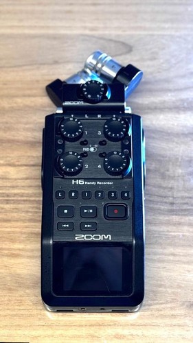 Zoom enregistreur pratique - h6,